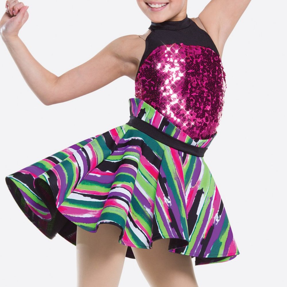 Revolution Dancewear "Let's Go" Costume RC17100 - Large Child